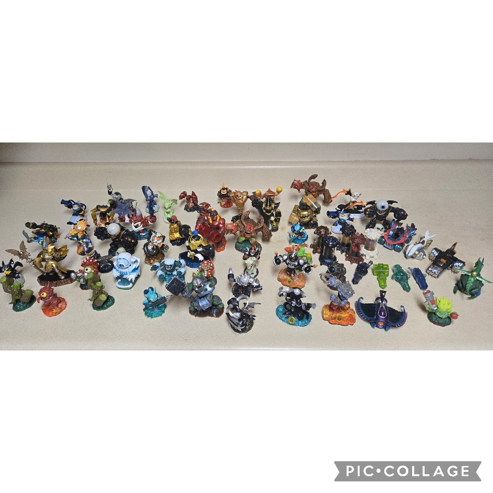 66 Pieces of Skylanders Figures
